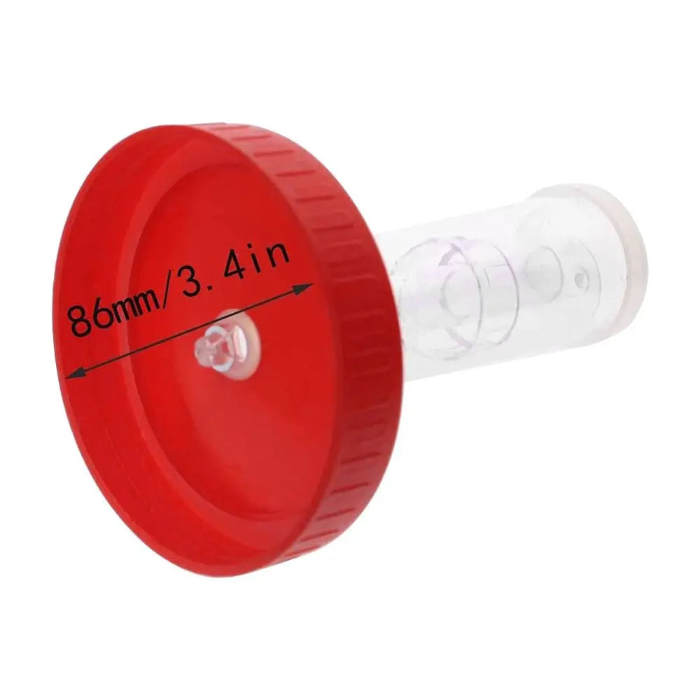 Tamponete de fermentação Tampa de silicone premium para jarro Mason boca larga 86mm válvula de exaustão de via única cobertura de jarro