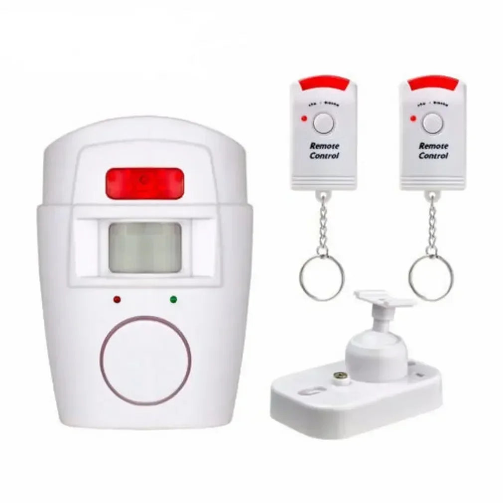 Allarme con Sensore di Movimento Wireless con Telecomando e Sirena da 105dB