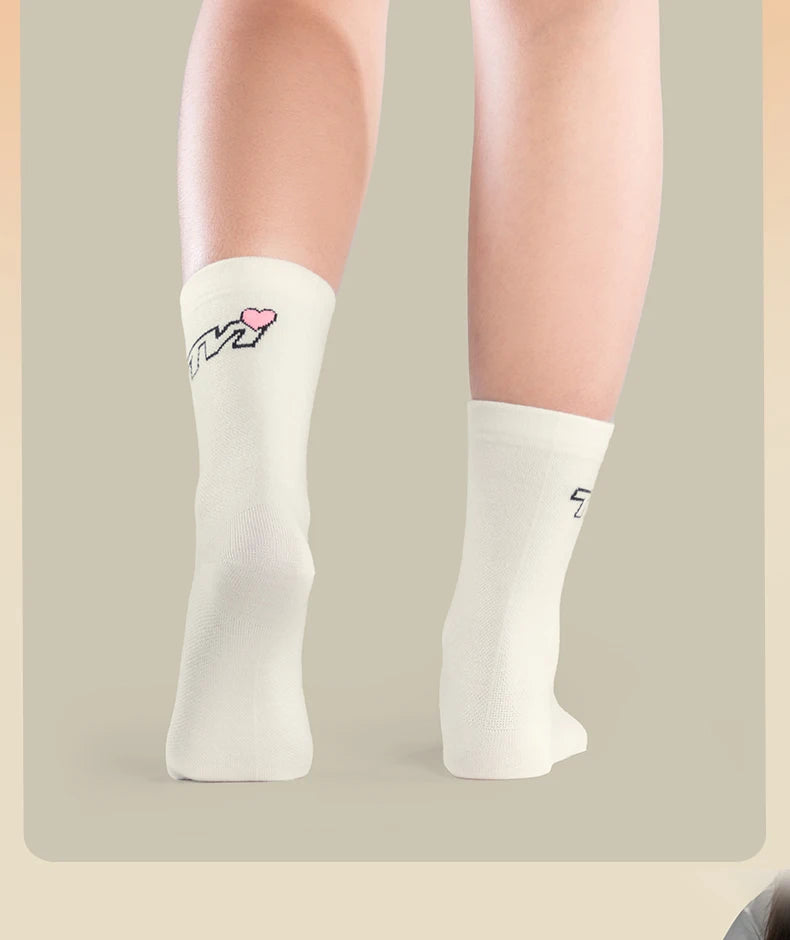 Wool Cycling Socks Moisture-Absorbing Warm Socks for Riding & Hiking