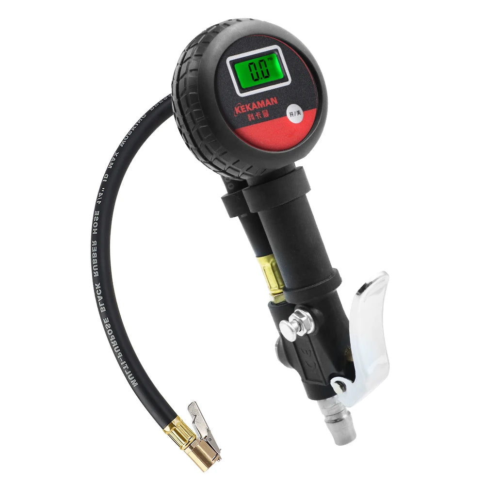 Digital Tyre Pressure Gauge with Release Button