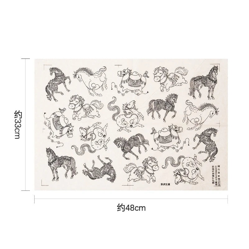 Ceramic Underglaze Transfer Paper - 47 x 35cm