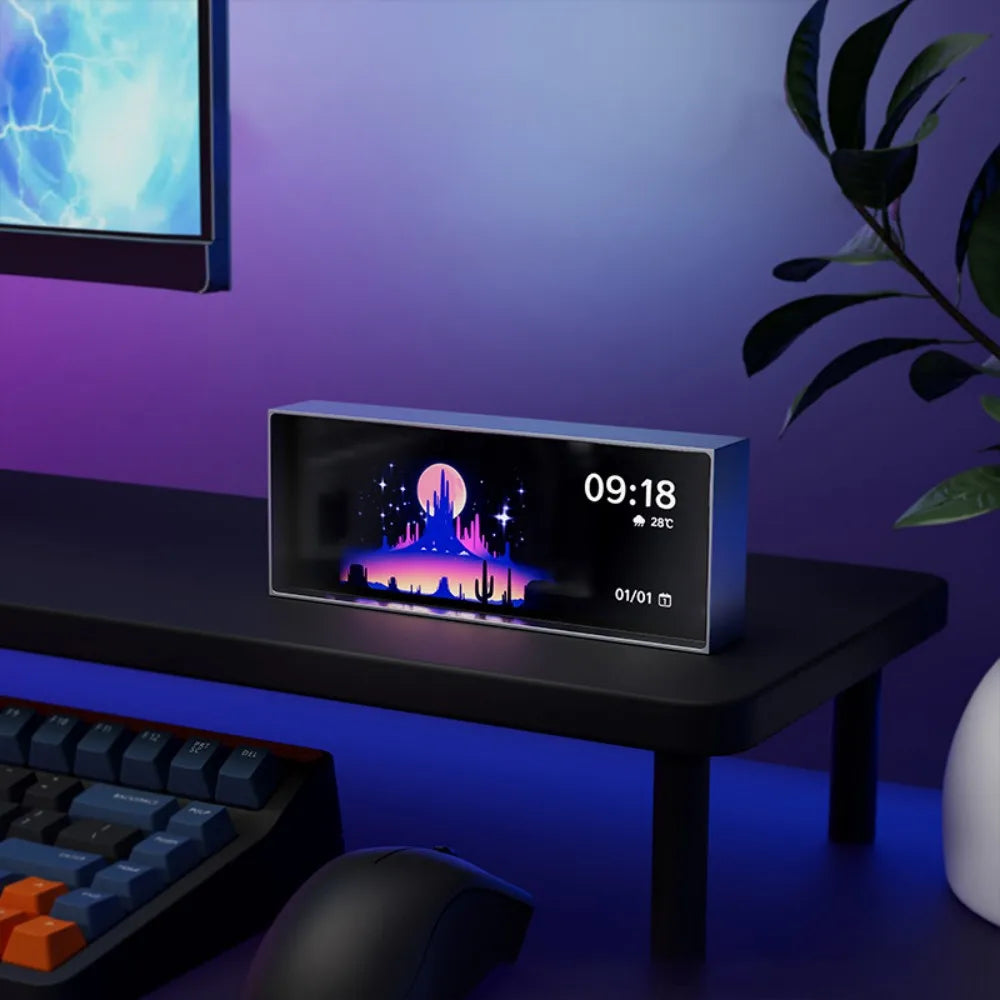 App-Controlled Digital Desk Clock and Night Light