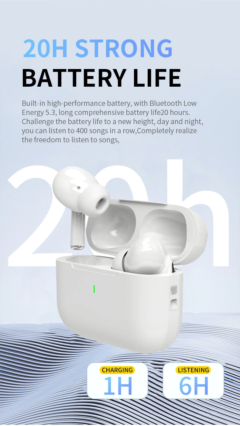 A7PRO Bluetooth Earbuds with Touch Controls & Charging Case