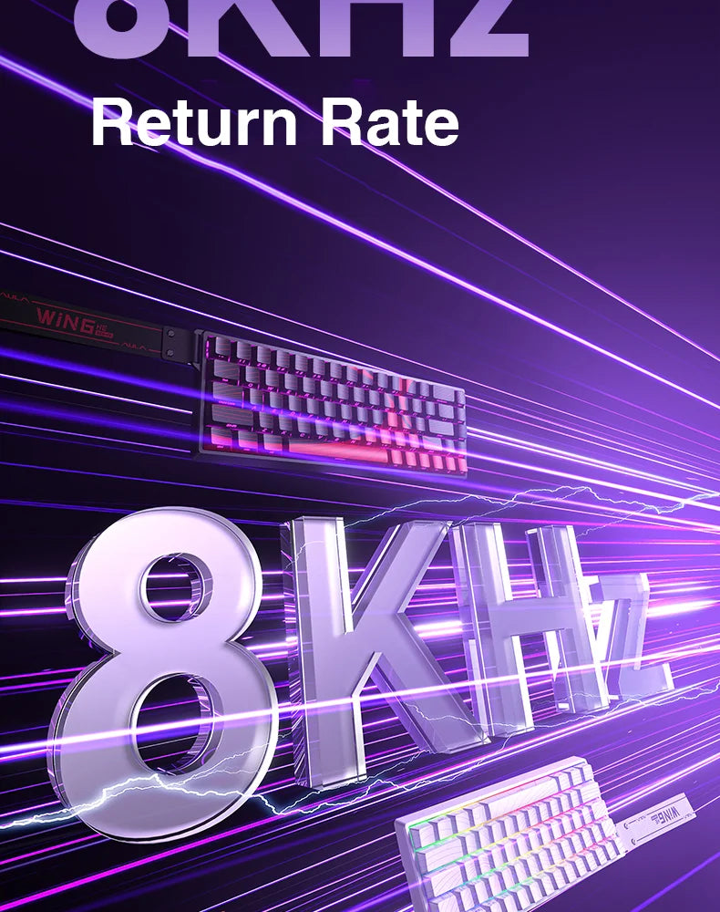 AULA WIN60 WIN68 HE Esport mágneses kapcsolós gamer billentyűzet