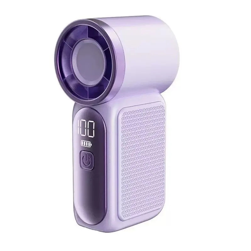 Mini-Ventilator mit fünf Geschwindigkeitsstufen und USB-C-Ladeanschluss
