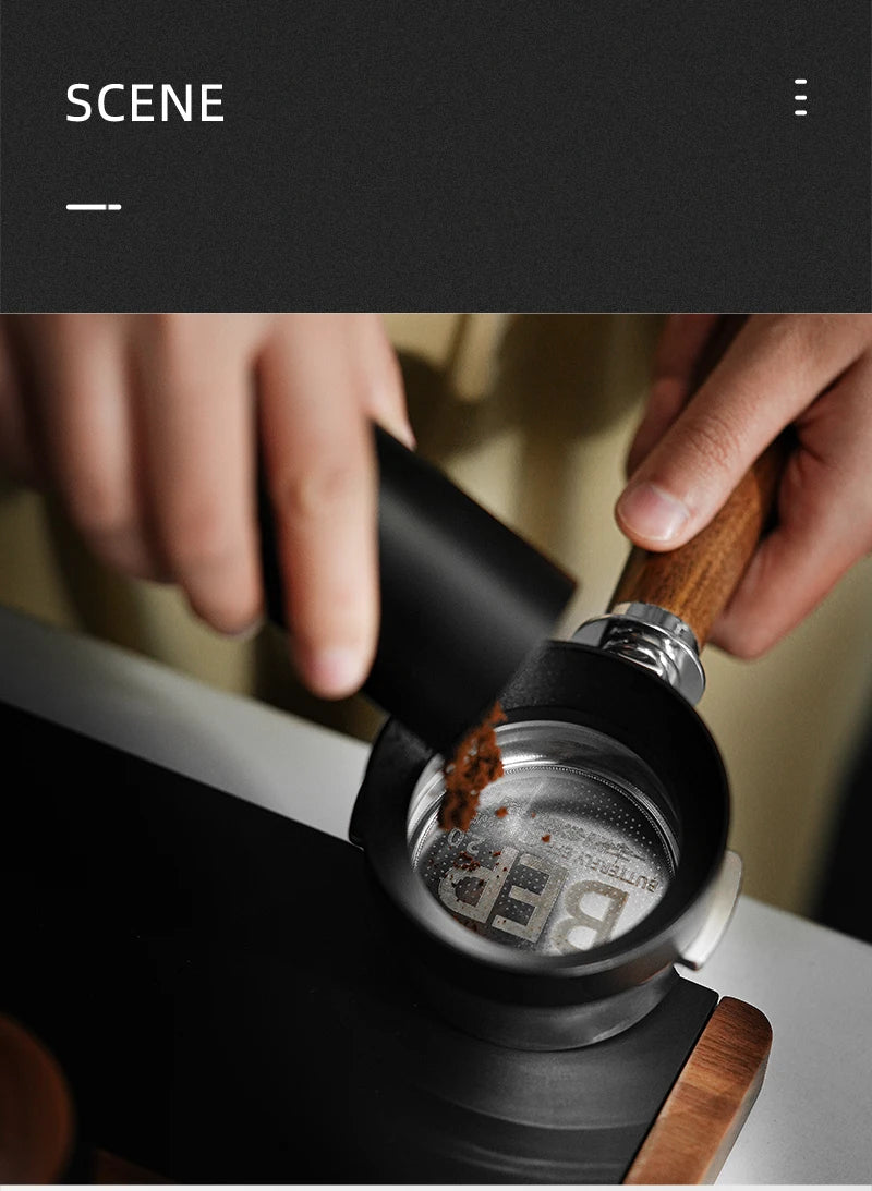 Espresso Filter Basket 15g Double-Layer Stainless Steel