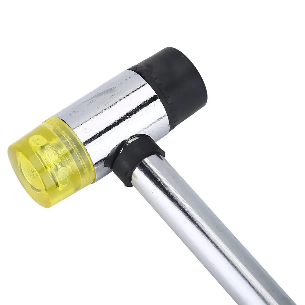 Double-Headed Fret Hammer with Replaceable Faces