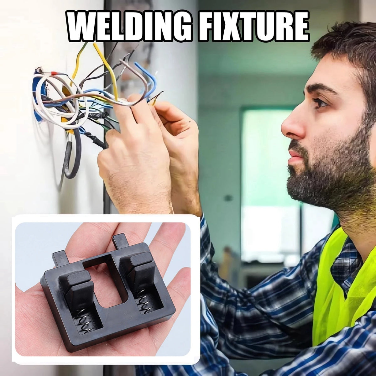 Adjustable Soldering Wire Holder with Suction Base