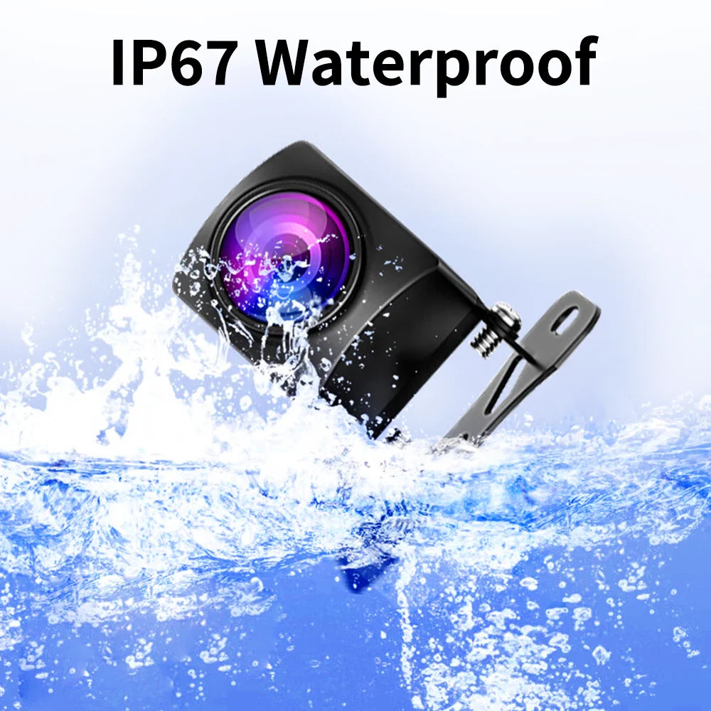 Imagebon 6m/10m AHD 1080P Backup Rear Camera 4 Pin 2.5mm Automatic Reversing Rearview Mirror Cam Car DVR