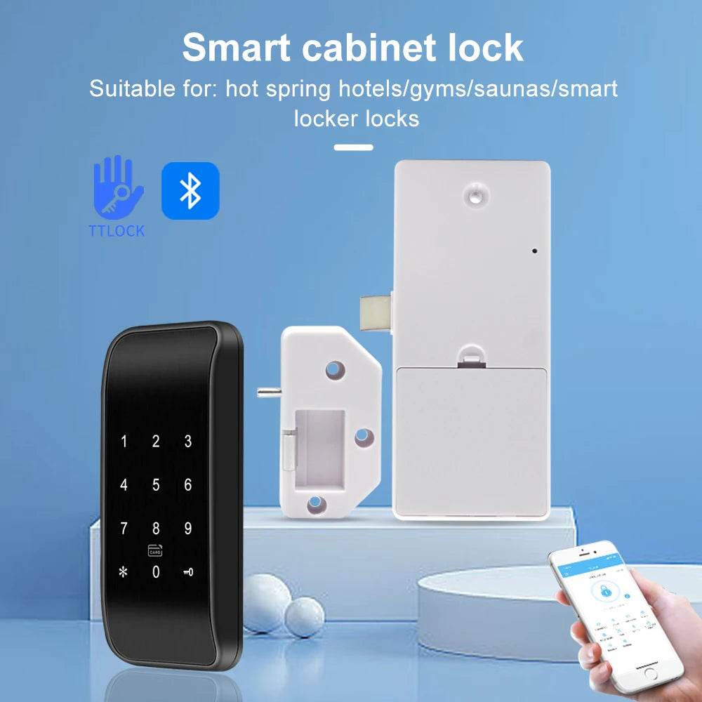 Serratura per armadietti TTLock - opzioni con tastierino o impronta digitale