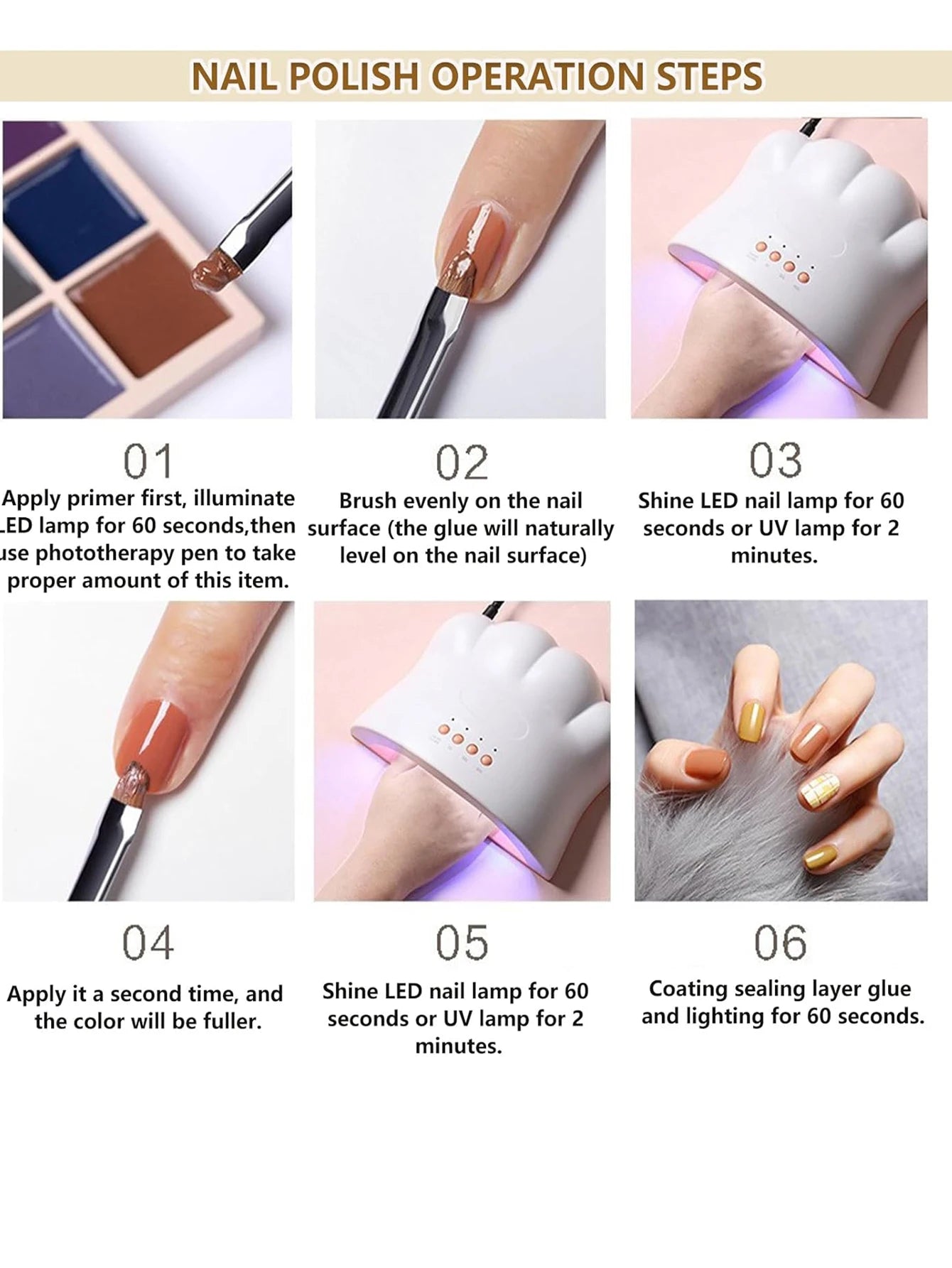 9 Colors Solid Nail Polish Palette Peelable UV/LED Polish Lacquer Salon Gel Nail Art Varnish Jelly Salon Gel Semi-Permanent Hybr