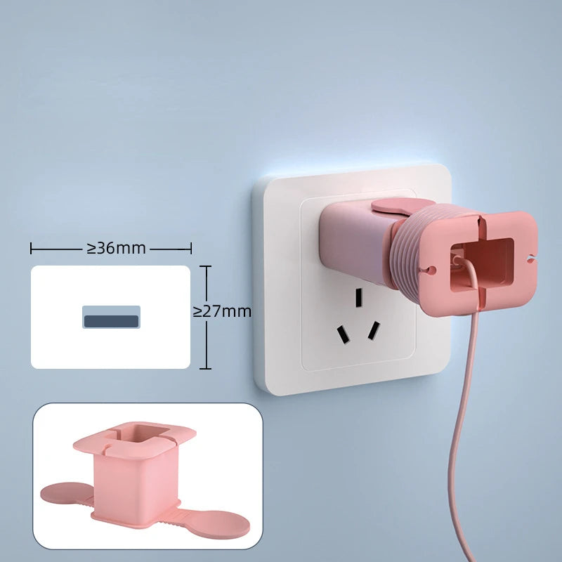 Silicone Charger and Cable Storage Holder