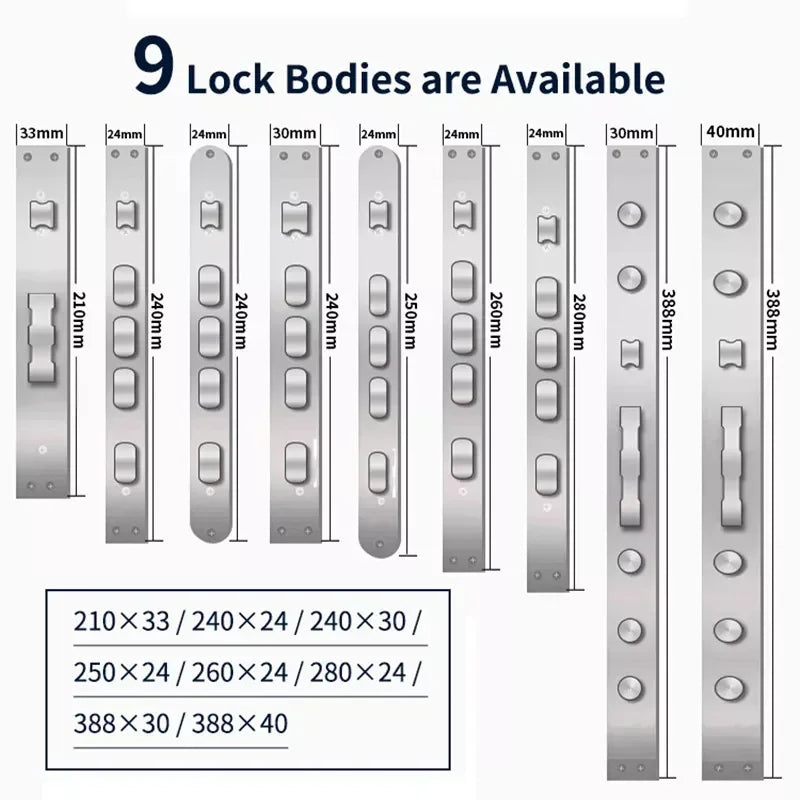 EU Warehouse Smart Fingerprint Door Lock TTLock WiFi – App, Keyless, Password, Card & Mechanical Key – Home, Hotel, Office, Airbnb