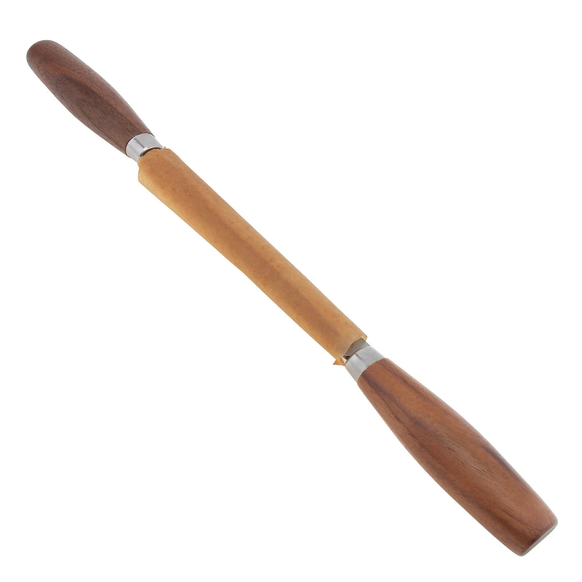 Walnut Handle Draw Knife with SK5 Steel Blade