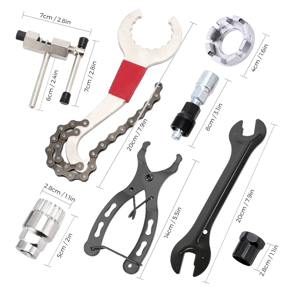 Bicycle Maintenance Tool Kit - Set Options