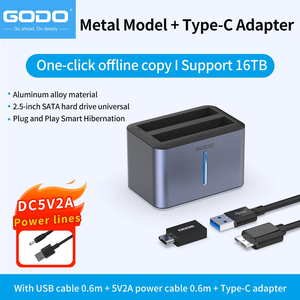 2.5-Inch SATA Drive Dock - USB Connection