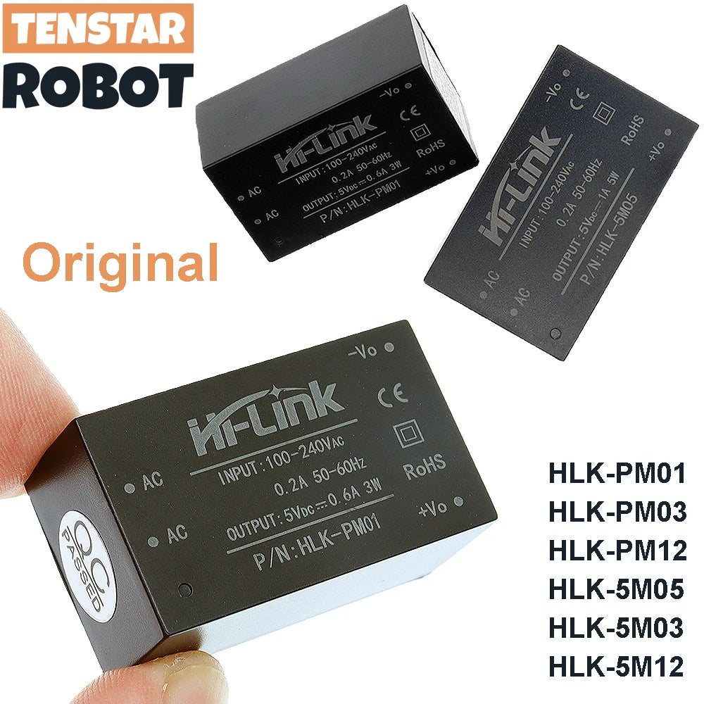 Napajalni modul HLK AC–DC, vhod 220 V