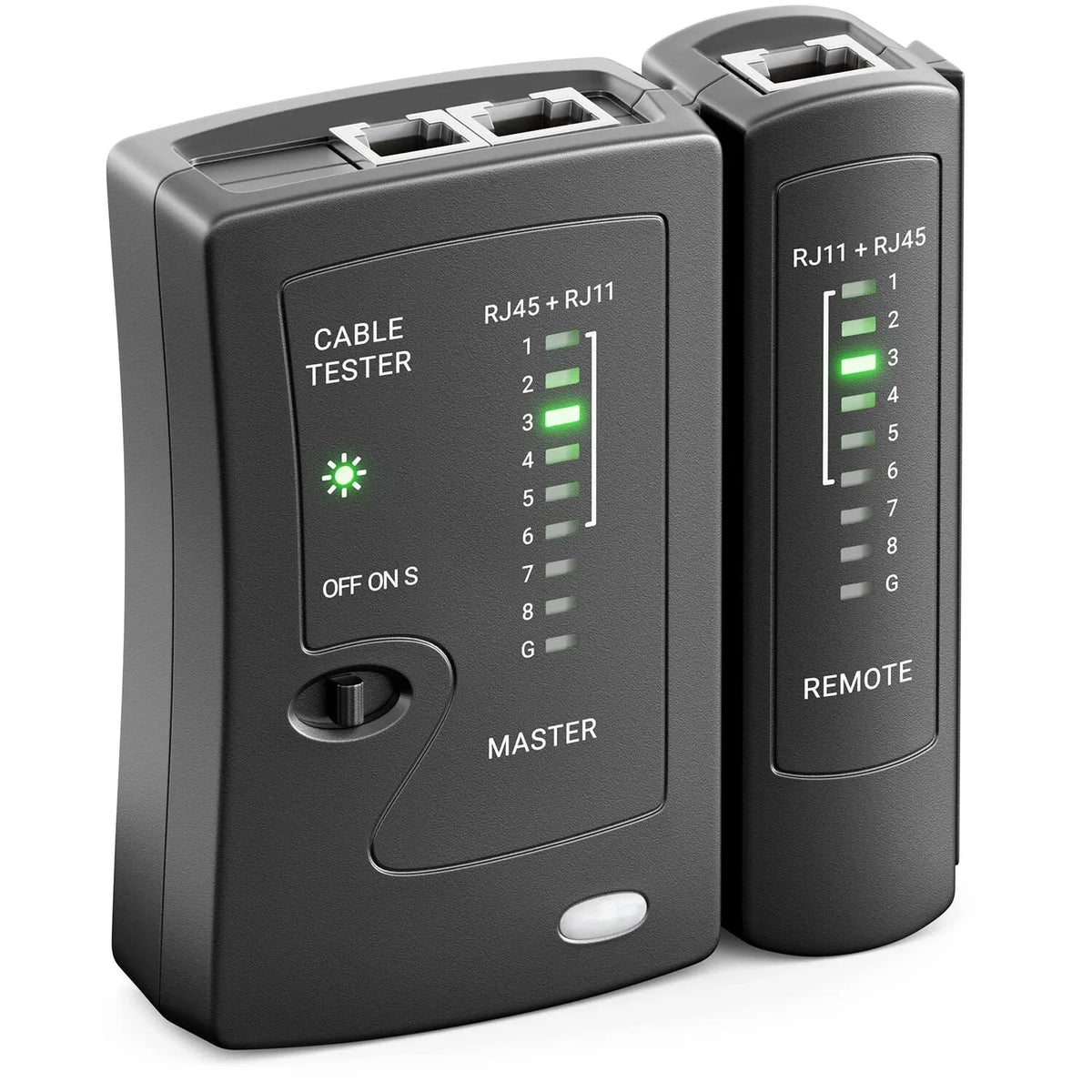 RJ45 and RJ11 Network Cable Tester