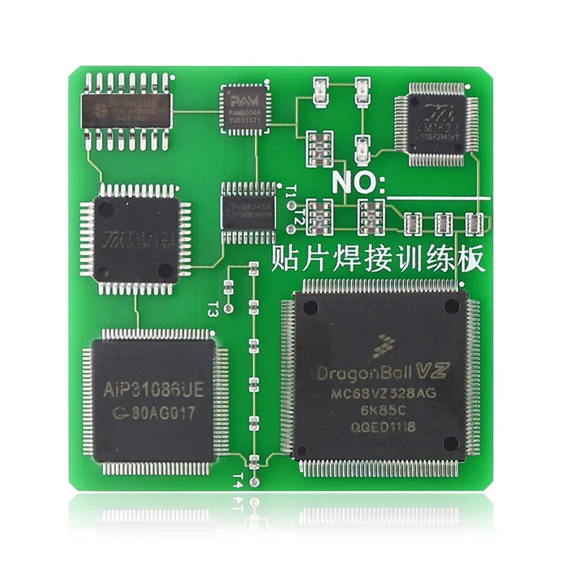 SMD Soldering Practice PCB Kit, Single or Double-Sided