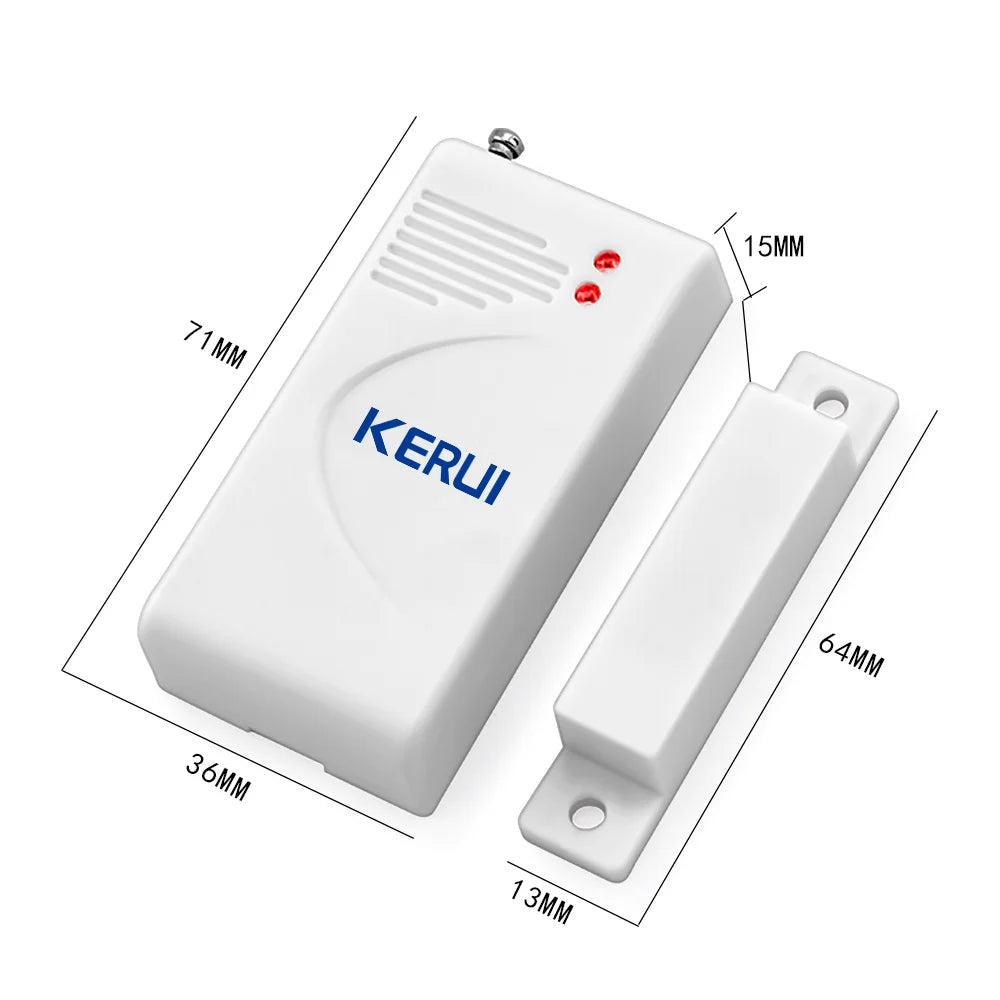 433MHz Wireless Door Window Sensor for Alarm Systems