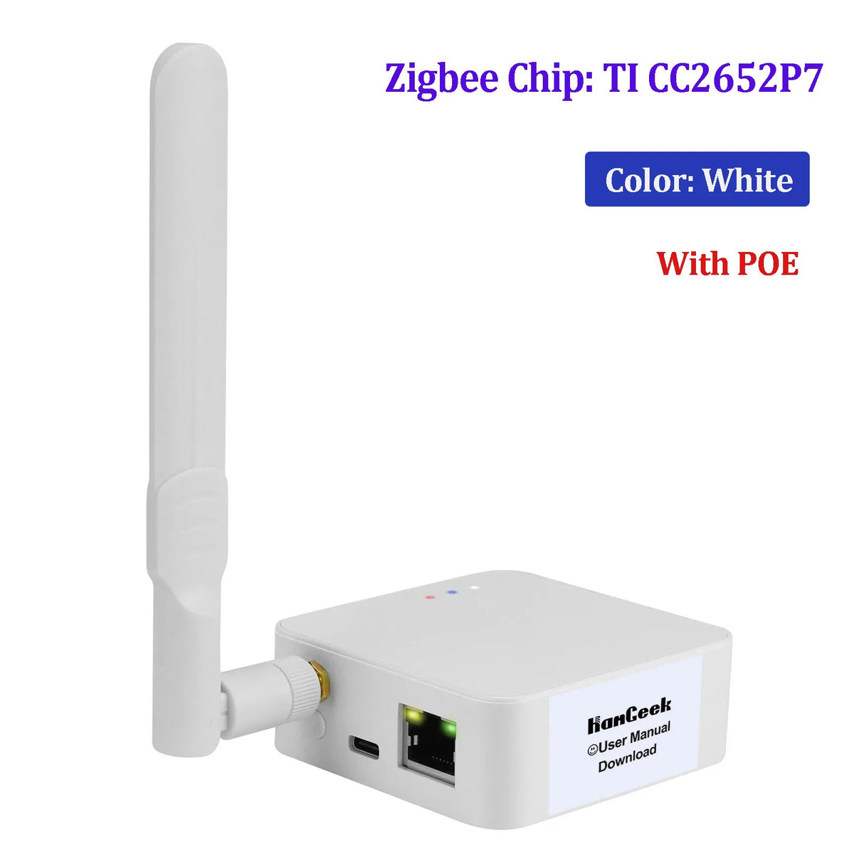 HMG-01 Plus Zigbee Coordinator - PoE Options