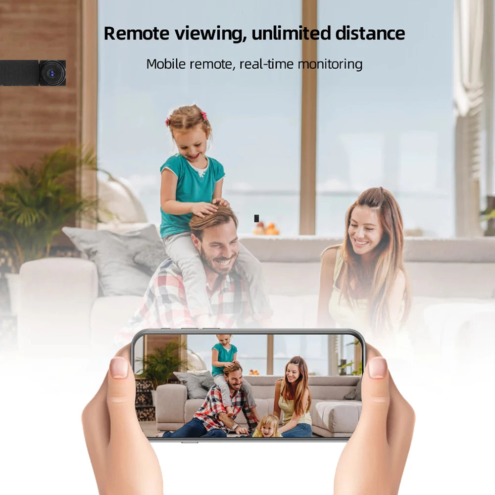 1080P WiFi Mini Camera with Remote Viewing & Motion Detection
