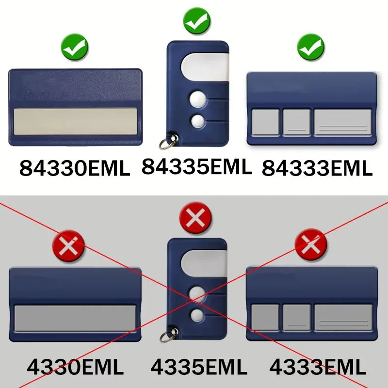 94335E 94335EML 94330E 1A5639-7 Gate Remote Control MERLIN C945 C943 C940 C840 CM842 CM844 CM128 Garage Door Opener 433.92MHz