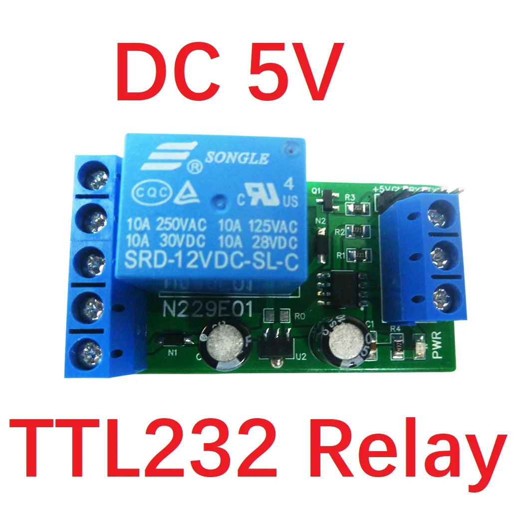 Módulo de relé USB único o TTL