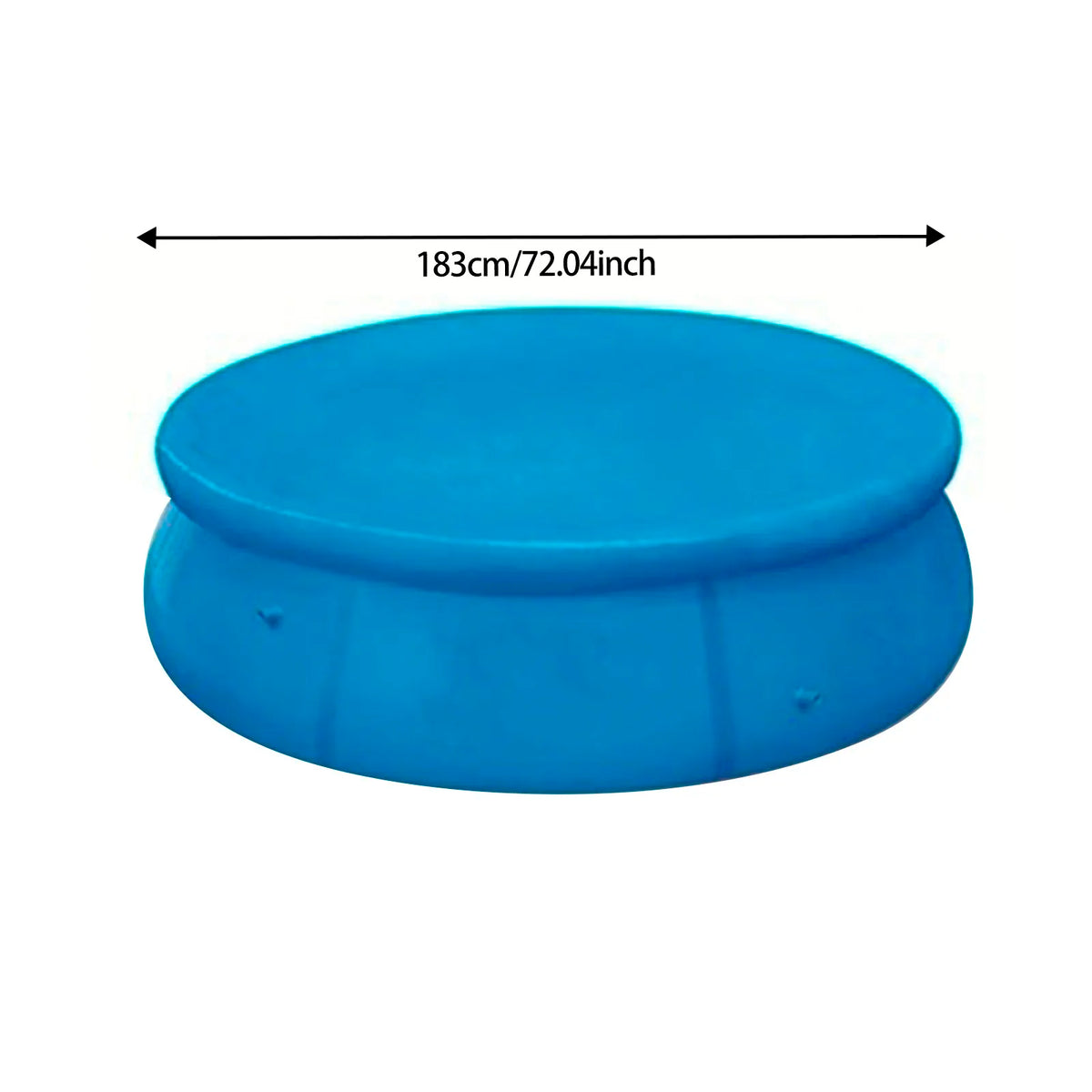 Runde PE-Poolabdeckung, 280 cm