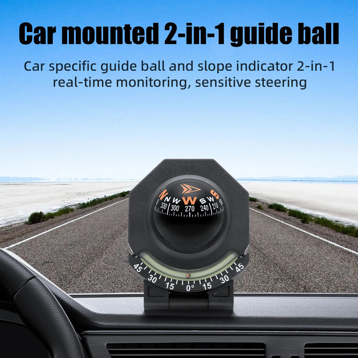 Adhesive-Mount-dashboard kompas