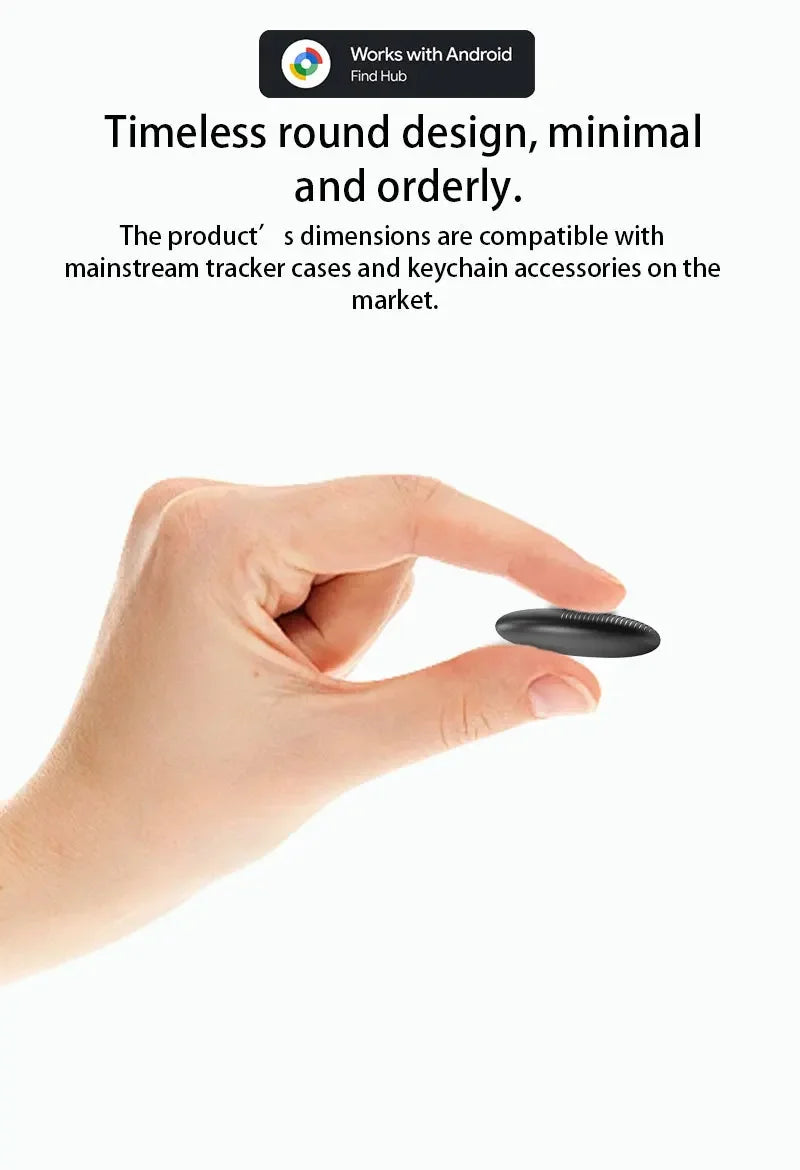 Google Find My GPS Tracker Android Airtag φορητό GPS Tracker Bluetooth εντοπιστής για ποδήλατο κλειδιά, ποτέ μην ξεχνάτε πράγματα