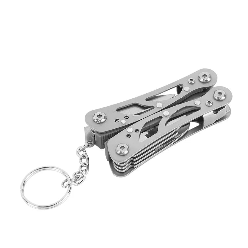 Folding Stainless-Steel Multi-Tool Pliers