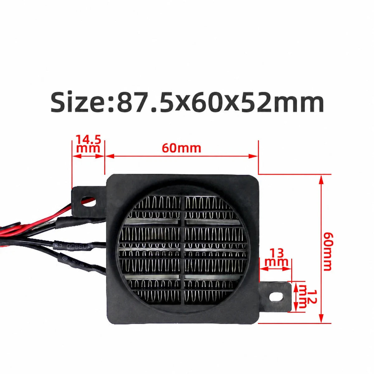 Ansamblu de încălzire PTC și ventilator de 220 V