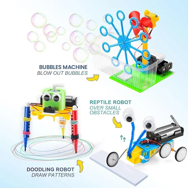 Six-Project DIY Science and Robotics Kit