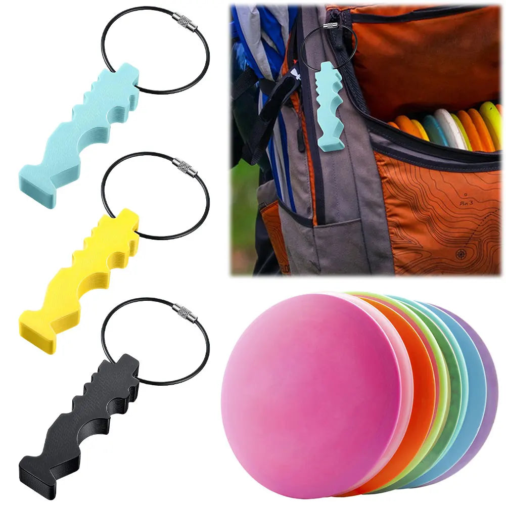 Grooved Disc Golf Maintenance Tool
