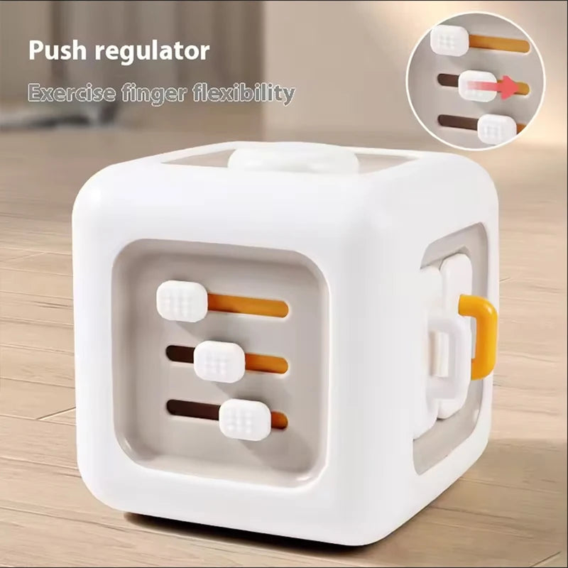 Montessori Magic Cube Šesťstranná aktivity krabica pre skoré učenie