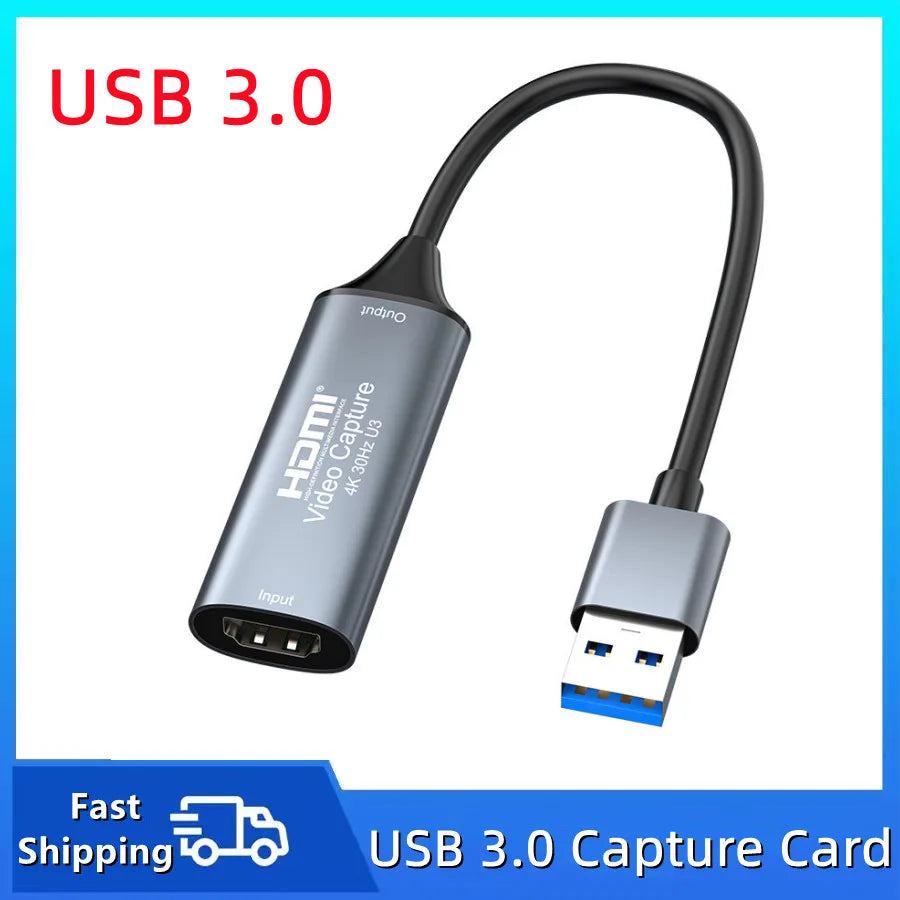 Scheda di acquisizione video HDMI, USB 2.0 o USB 3.0