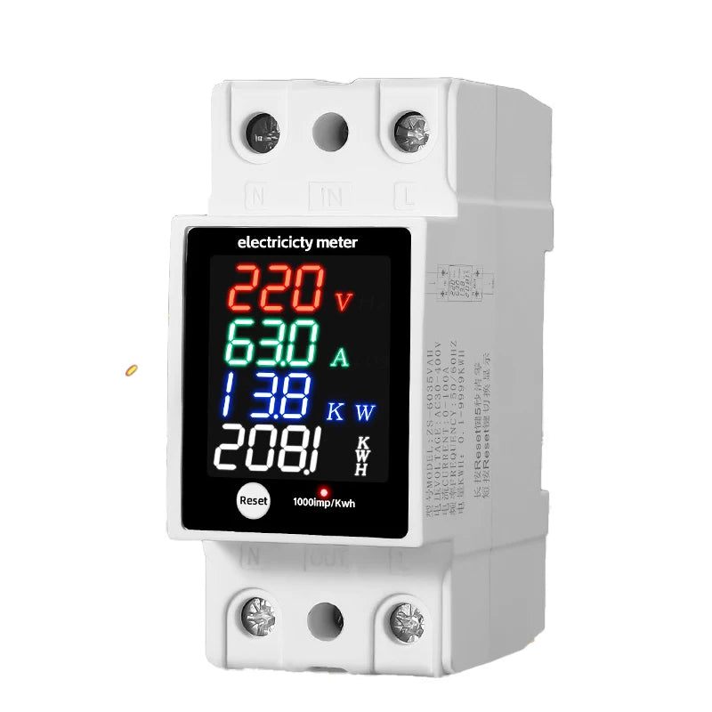 DIN-Rail Digital Energy Meter