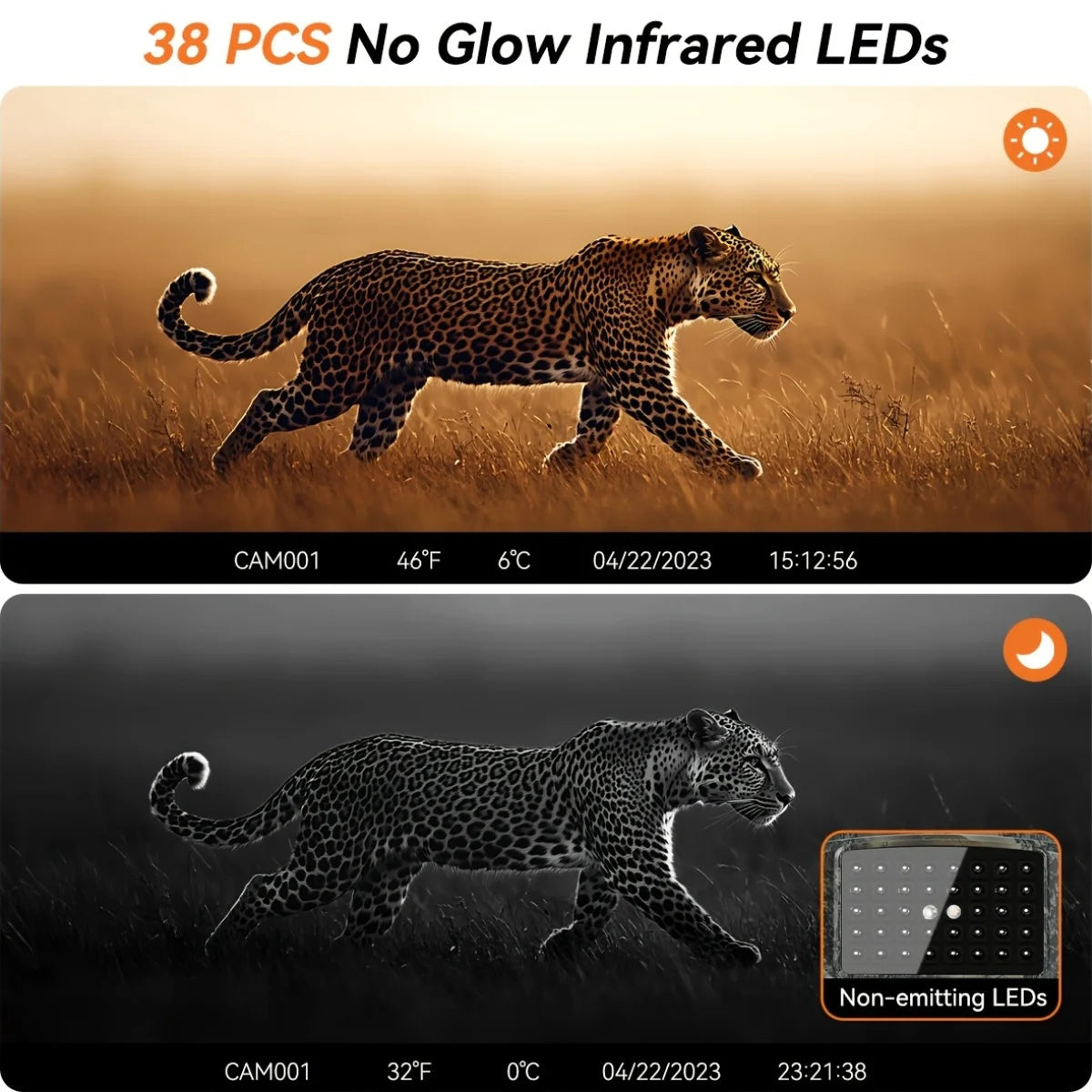 Hunting Camera Wild Infrared Night Vision Outdoor Motion Trail Game Cam Activated Tracking Photo Trap Cam Wild Surveillance