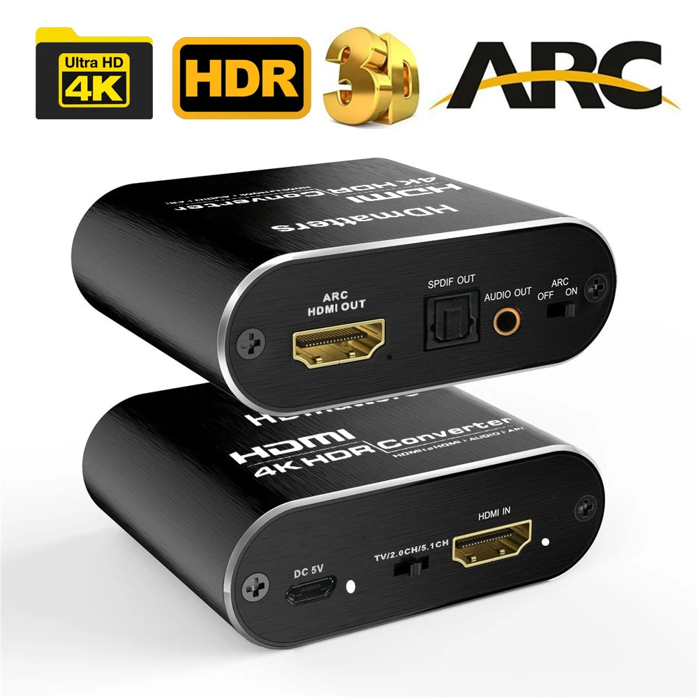 Extractor de audio 4K HDMI con ARC