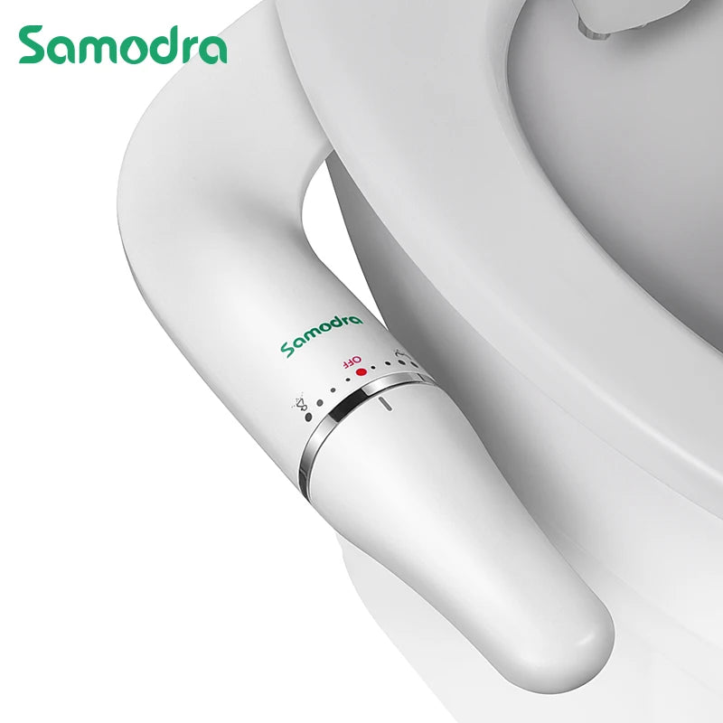 Ultra-Slim Toilet Bidet Attachment with Adjustable Water Pressure