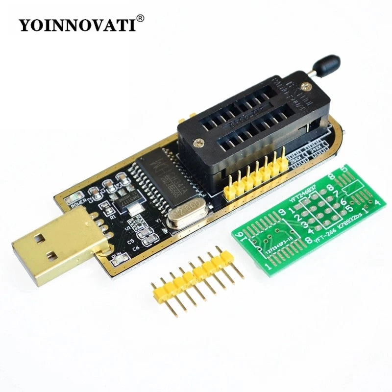 CH341A USB EEPROM and SPI Flash Programmer
