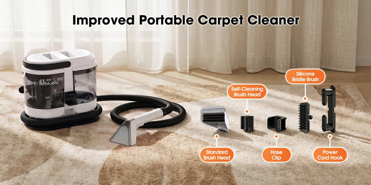 Portable Carpet and Upholstery Spot Cleaner Vacuum 16kPa