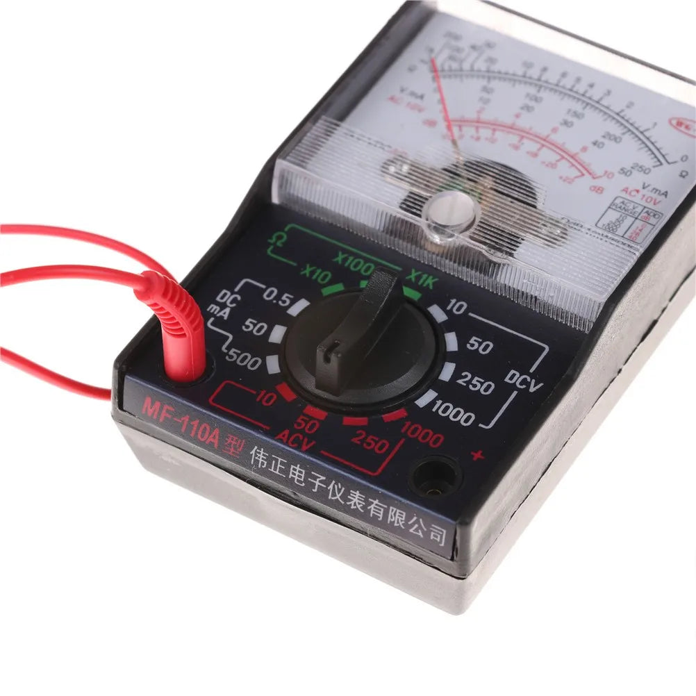 MF-110A Analogue Multimeter with Two Test Pens
