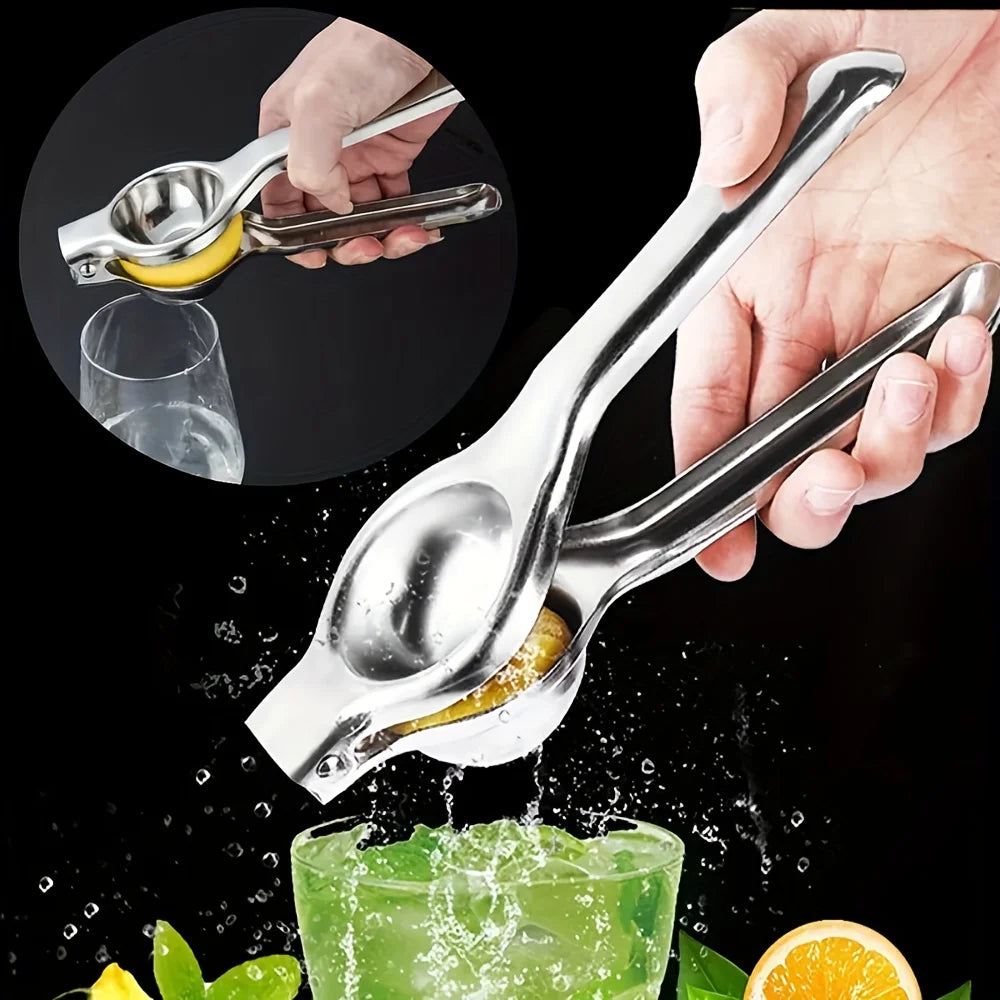 Presse-citron manuel en acier inoxydable