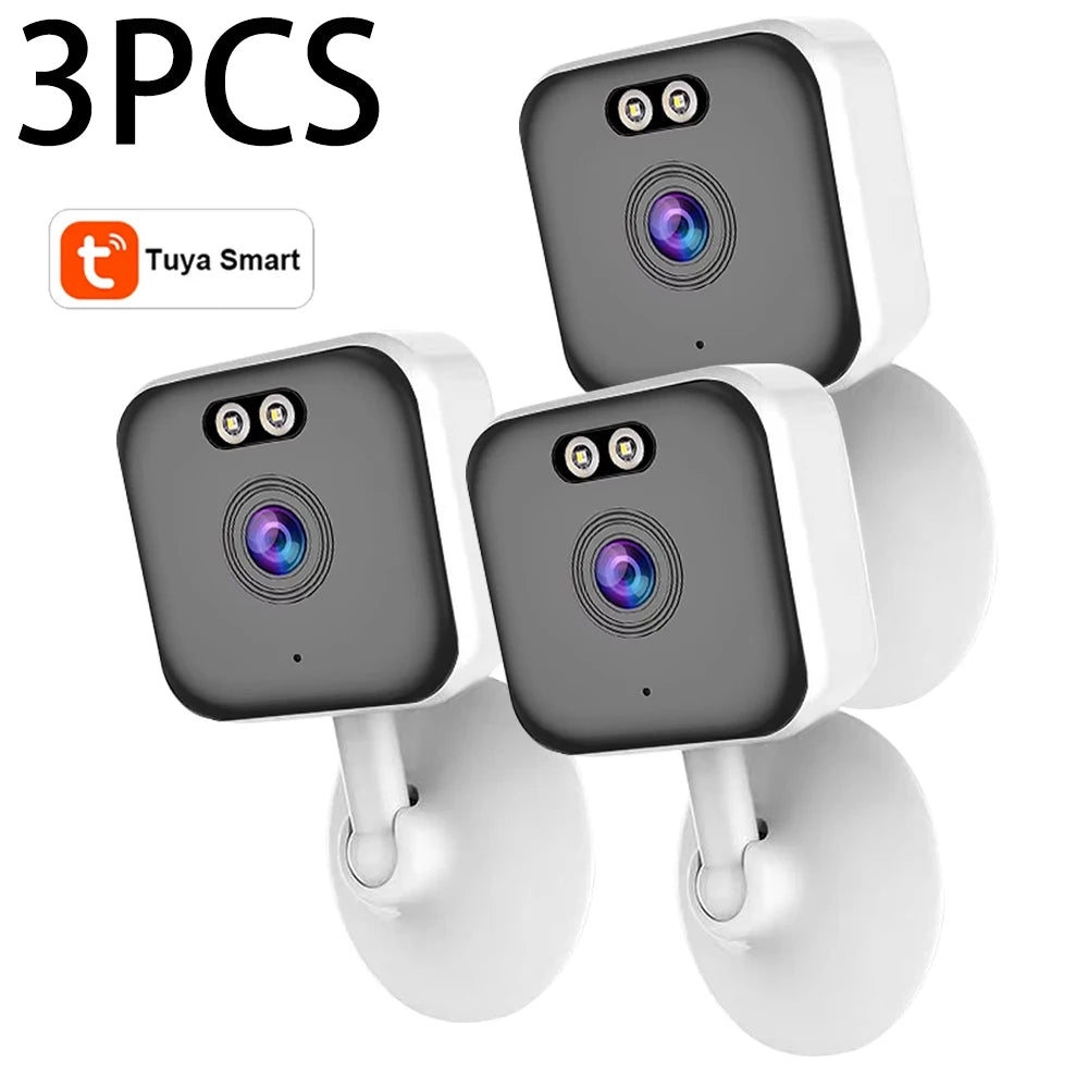 5MP WiFi Indoor Mini Security Camera with Color Night Vision and Two-Way Audio