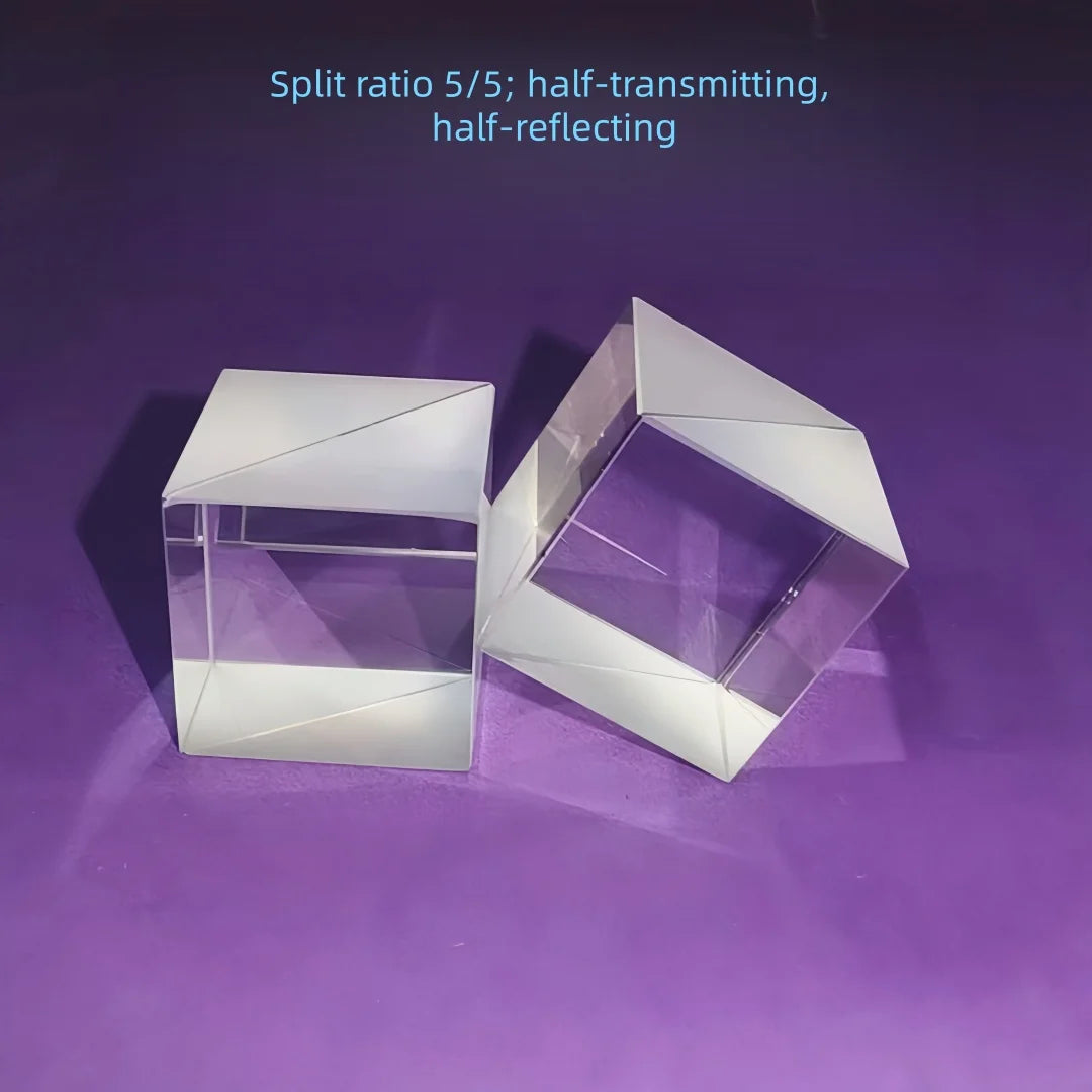 Prisma divisor de haz cúbico de 25,4 mm