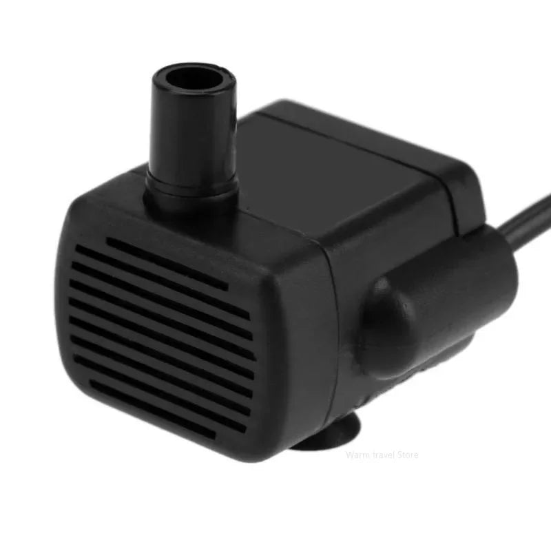 Brushless Submersible Mini Pump, USB 3–9 V or 12 V