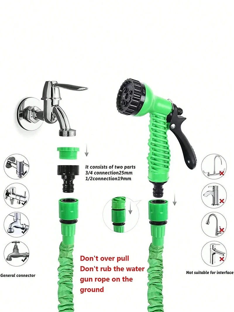 Expandable Magic Hose for Home & Garden Watering