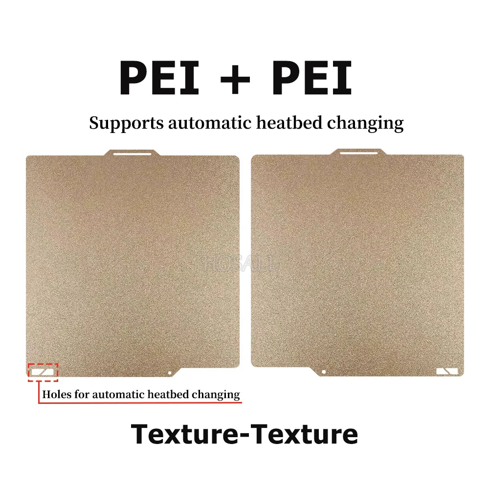 BambuLab 257×257 mm obojstranná pružinová oceľová tlačová doska